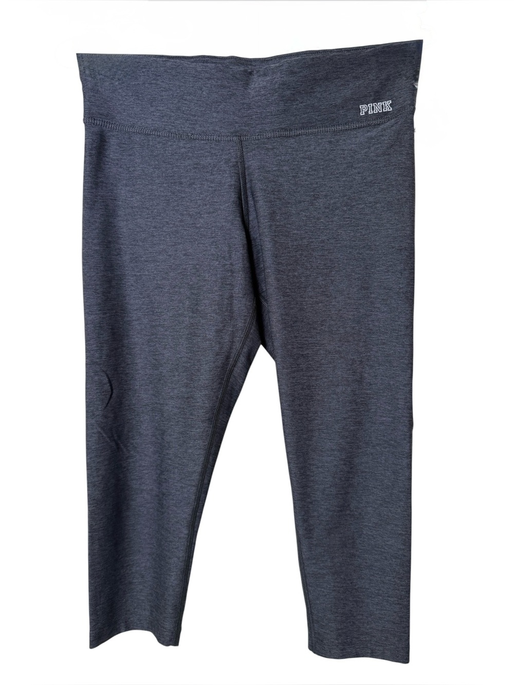 PINK Victoria's Secret Medium Charcoal Gray Capri Leggings